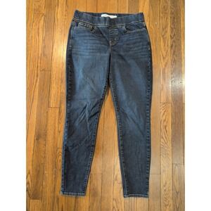 Signature by Levi Strauss Totally Shaping Pull On Skinny Jeggings Dark Wash 10